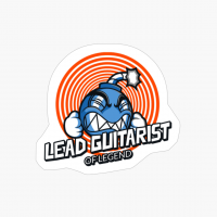 Lead Guitar Print For Electric Guitarist