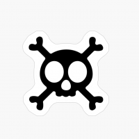 Skull And Bones Funny Design - Danger