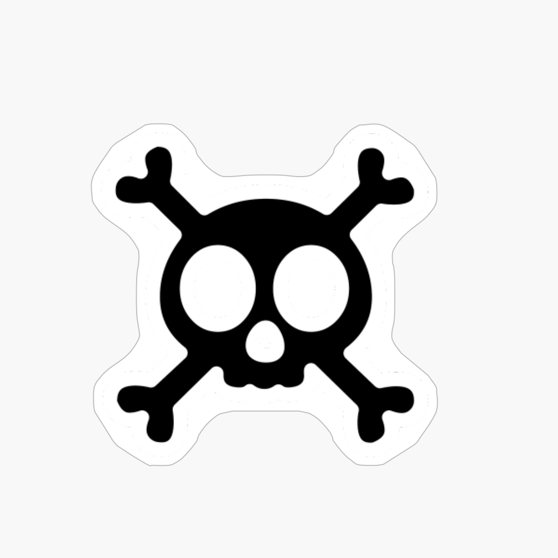 Skull And Bones Funny Design - Danger