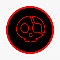 Funny Pirate Skull Bones Danger