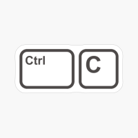 CTRL C
