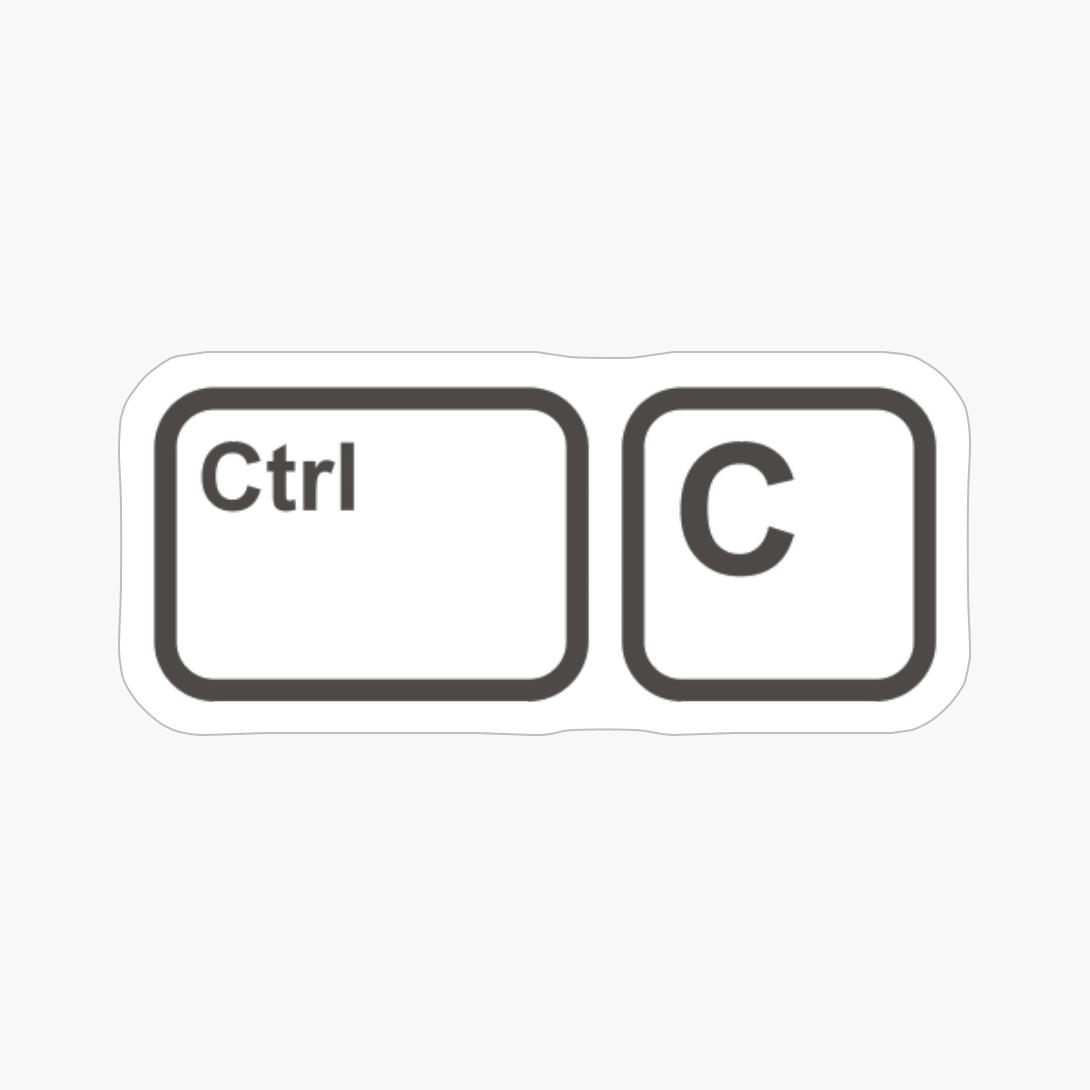 CTRL C
