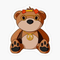 Hippy Teddy Bear