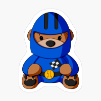 Race Car Teddy Bear