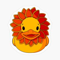 Sunflower Rubber Duck
