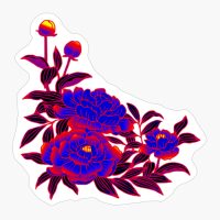 Polyamorous Pride Peony Flower Arrangement