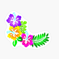 Flowers Floral Leaves Pattern Border Purple