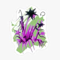 Pink Flower On The Grass