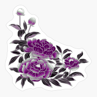 Asexual Pride Peony Flower Arrangement