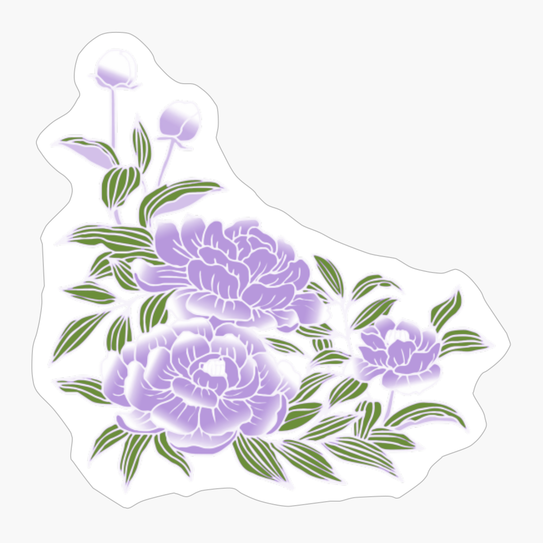 Genderqueer Pride Peony Flower Arrangement