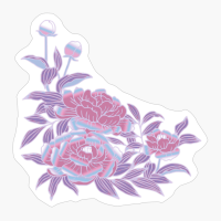 Bigender Pride Peony Flower Arrangement