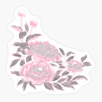 Demigirl Pride Peony Flower Arrangement