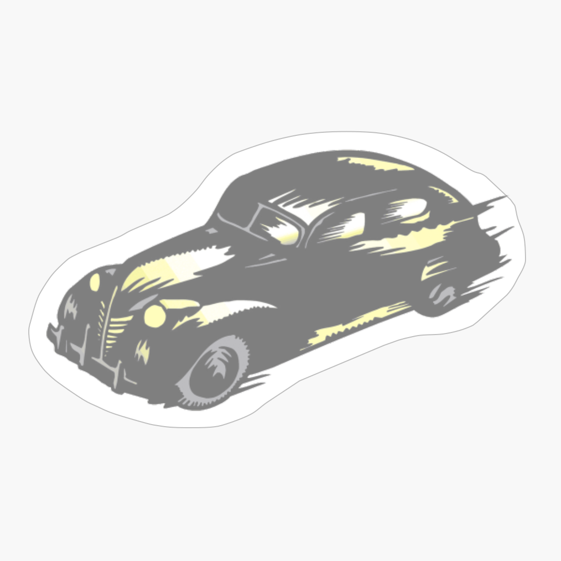 Deminonbinary Pride Vintage Car Design