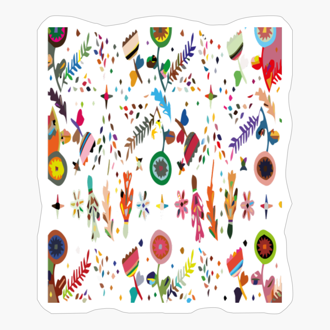 Cute Bright Colorful Floral