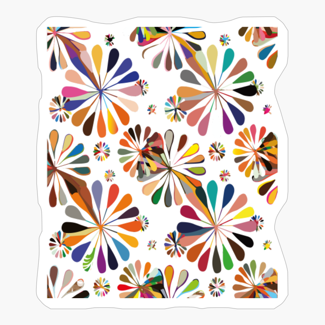 Cute Multi-Color Flowers