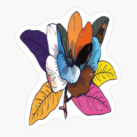 Elegant Colorful Flower