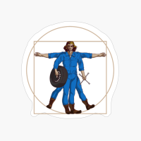 Da Vinci Vitruvian Man Car Mechanic Shirt Mechanic Gift Idea