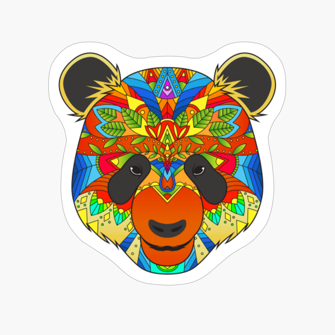 Ethnic Panda Boho Mandala Yoga Lover Men Women