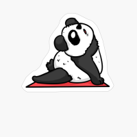 Panda Yoga Namaste Spiritual Meditation Chakra