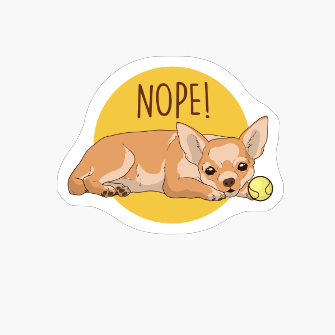 Chihuahua Shirt And Chihuahua Gifts Funny & Lazy Chihuahua