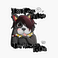 Too Emo To Live Too Kawaii To Die Kawaii Emo Lover