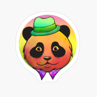 Hipster Panda Cute Pandas Lover Gifts Ideas Men Women