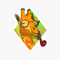 Hipster Giraffe Cute Giraffes Lover Gifts Ideas Men Women