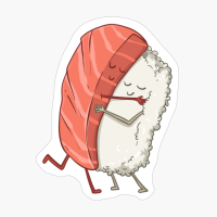 Sushi Hug Each Other Japan Dance Love Sushi Gift