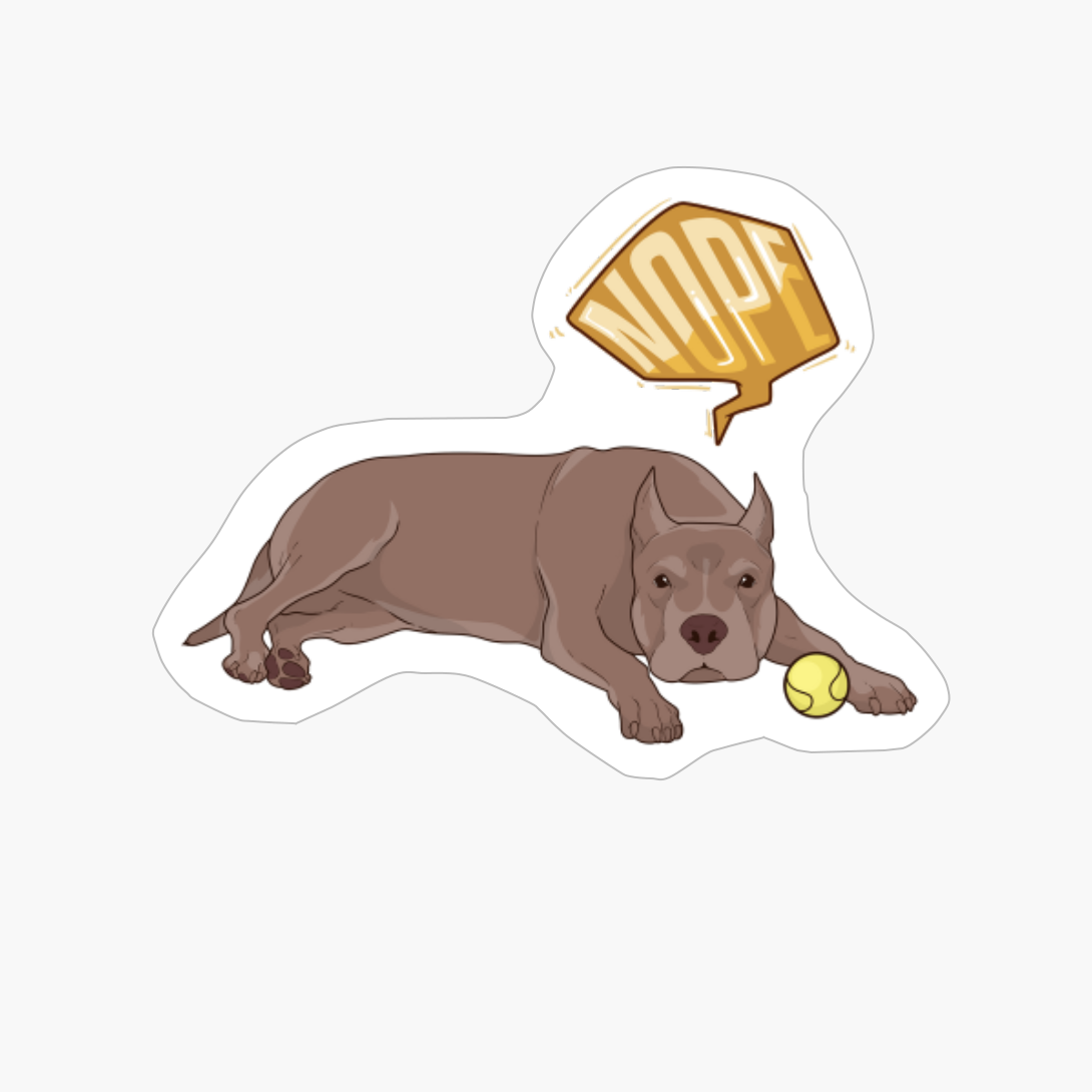 Lazy Pit Bull Funny Dog Shirt Pit Bull Gifts For Dog Lover