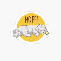 Lazy Bichon Frise Funny Dog Bichon Frise Gifts For Dog Lover