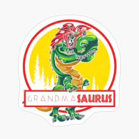 Grandmasaurus T Rex Grandma Saurus Dinosaur Family Matching