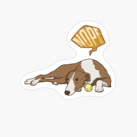 Nope! Lazy Greyhound Funny Greyhound Dog Gifts