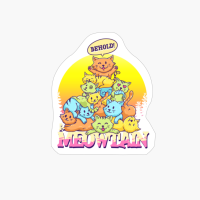 Behold A Meowtain Funny Kawaii Cat Gift For Cat Lover
