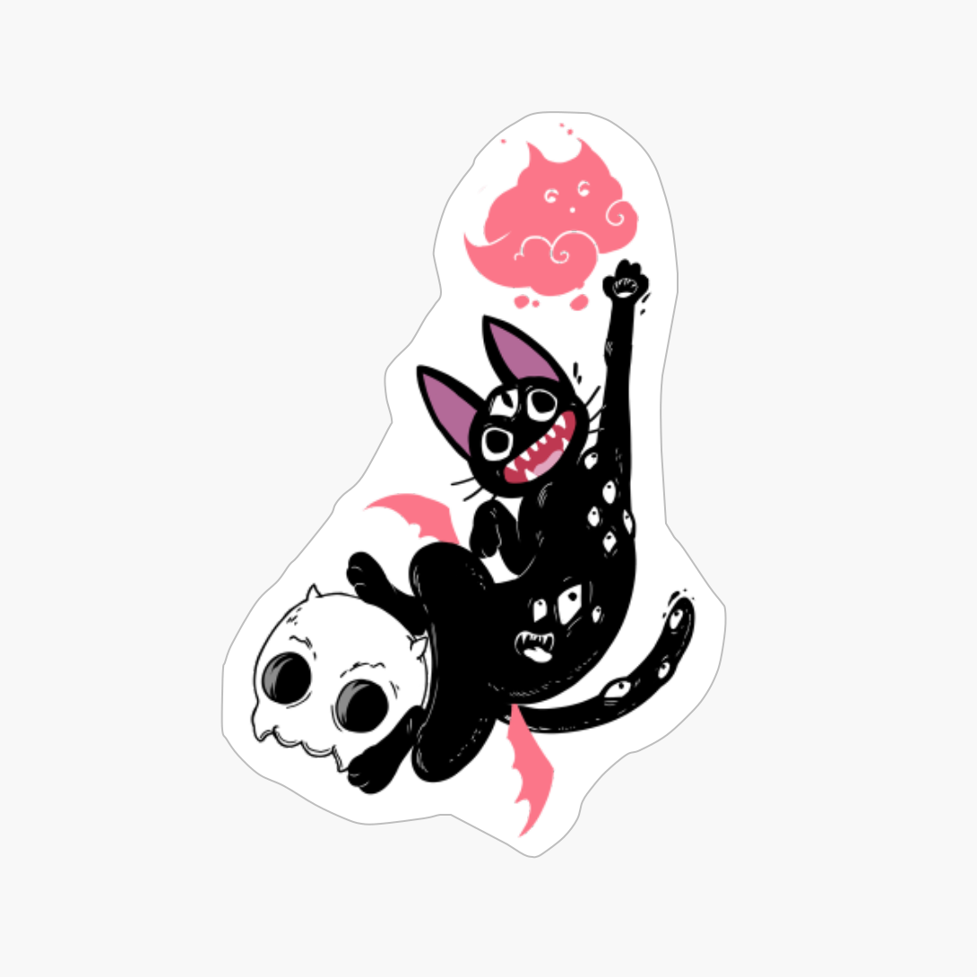 Kawaii Black Ca Pastel Goth Lovers Gift