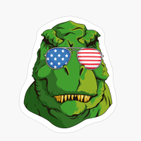 T-Rex 4th Of July American Dinosaur USA Patriotic Gift
