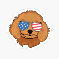 Poodle 4th Of July American USA Patriotic Dog Gift