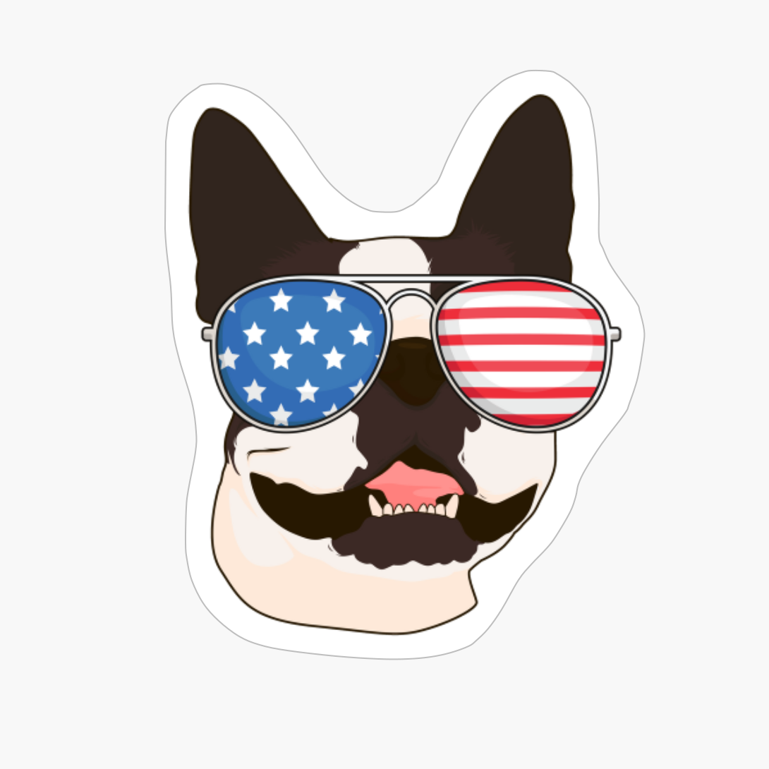 Boston Terrier 4th Of July American USA Patriotic Dog Gift