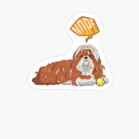 Nope! Lazy Shih Tzu Funny Shih Tzu Dog