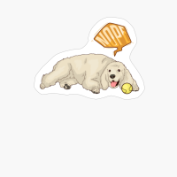 Nope! Lazy Poodle Funny Poodle Dog