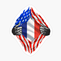 Super Reunionese Heritage Reunion Roots USA Flag Gift