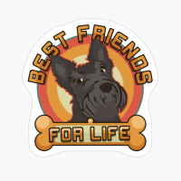 Scottish Terrier Best Friends For Life Dog Gift