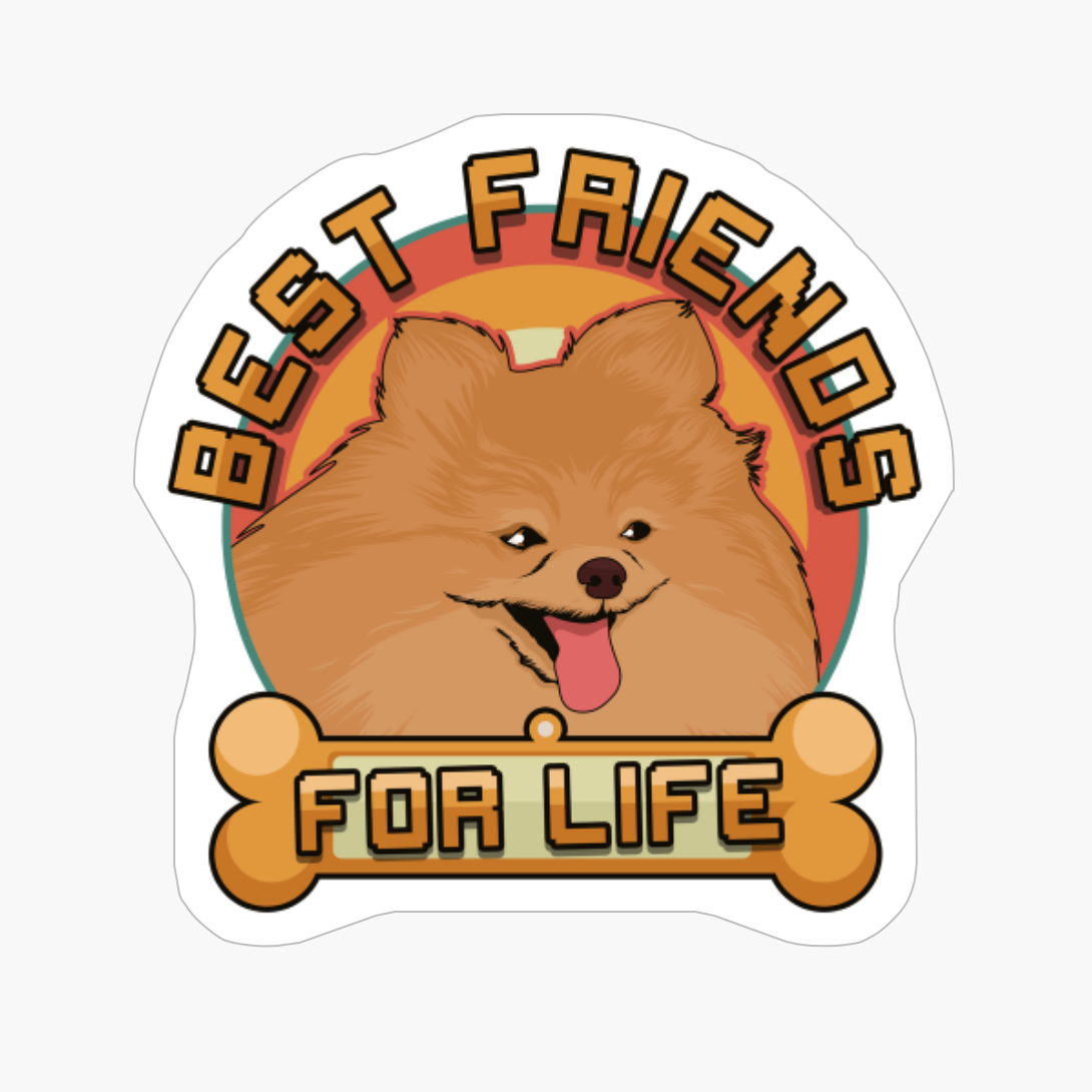 Pomeranian Best Friends For Life, Pomeranian Dog Owner Gift