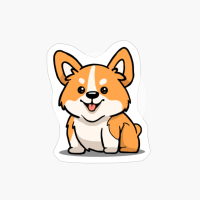 Cute Kawaii Corgi Chibi Dog Lover Gift Idea