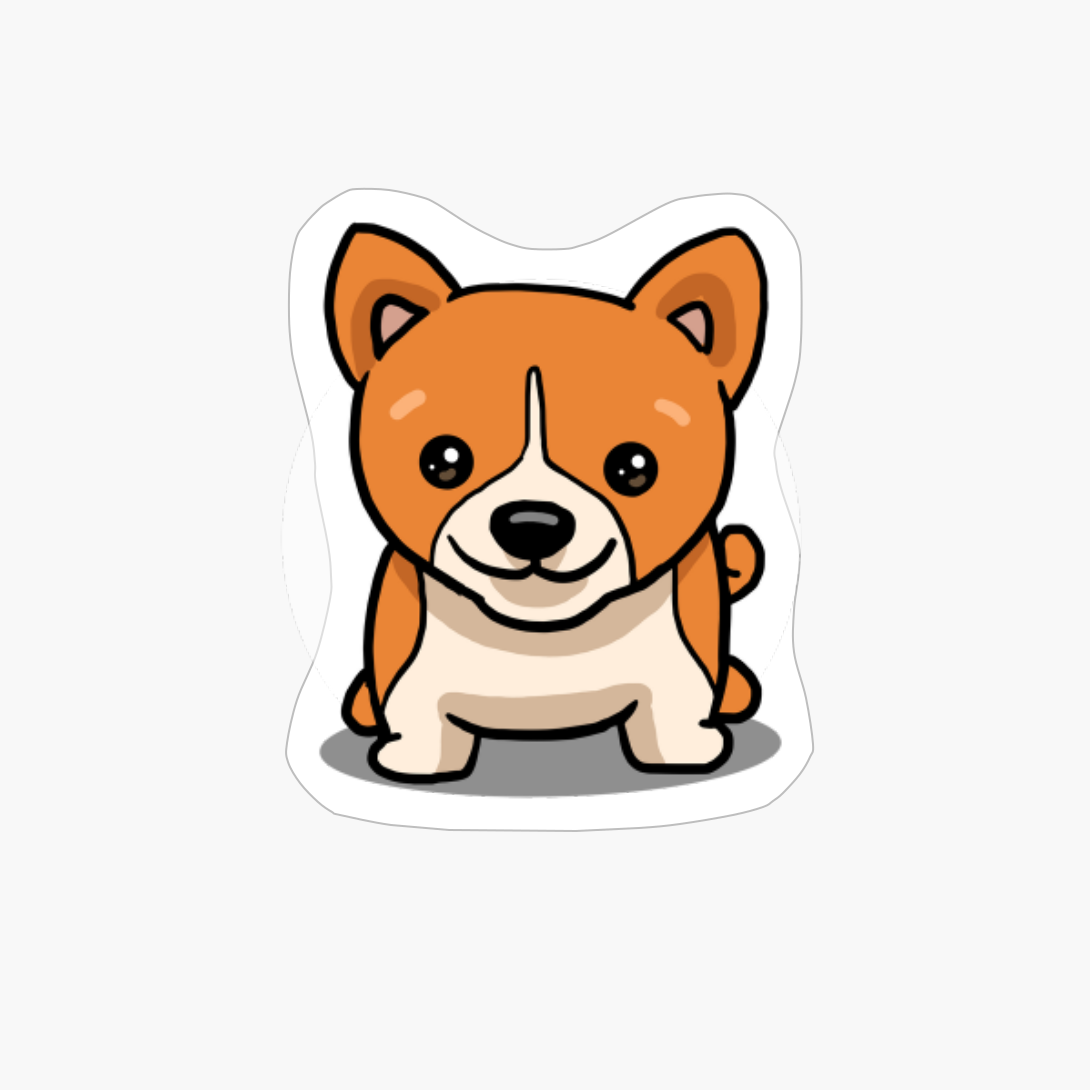 Cute Kawaii Basenji Chibi Dog Lover Gift Idea