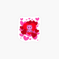 Pig Love Animal Romantic Valentines Day