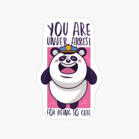 Cute Panda Police Funny Panda