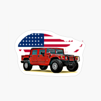 Hummer USA Print