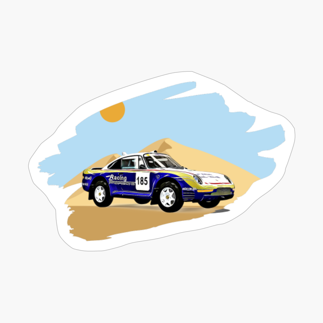 959 Dakar Desert Print
