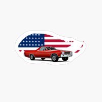 El Camino USA Print