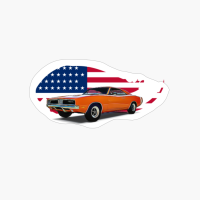 Dukes Charger USA Print